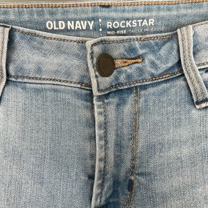 Mid-Rise Rockstar Jeans Cuffed Ankle